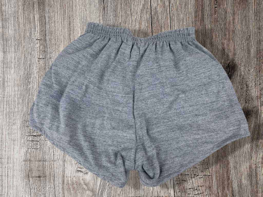 Vintage Russell Athletic Gym Shorts 80s Deadstock Gray Tri-Blend (XS)