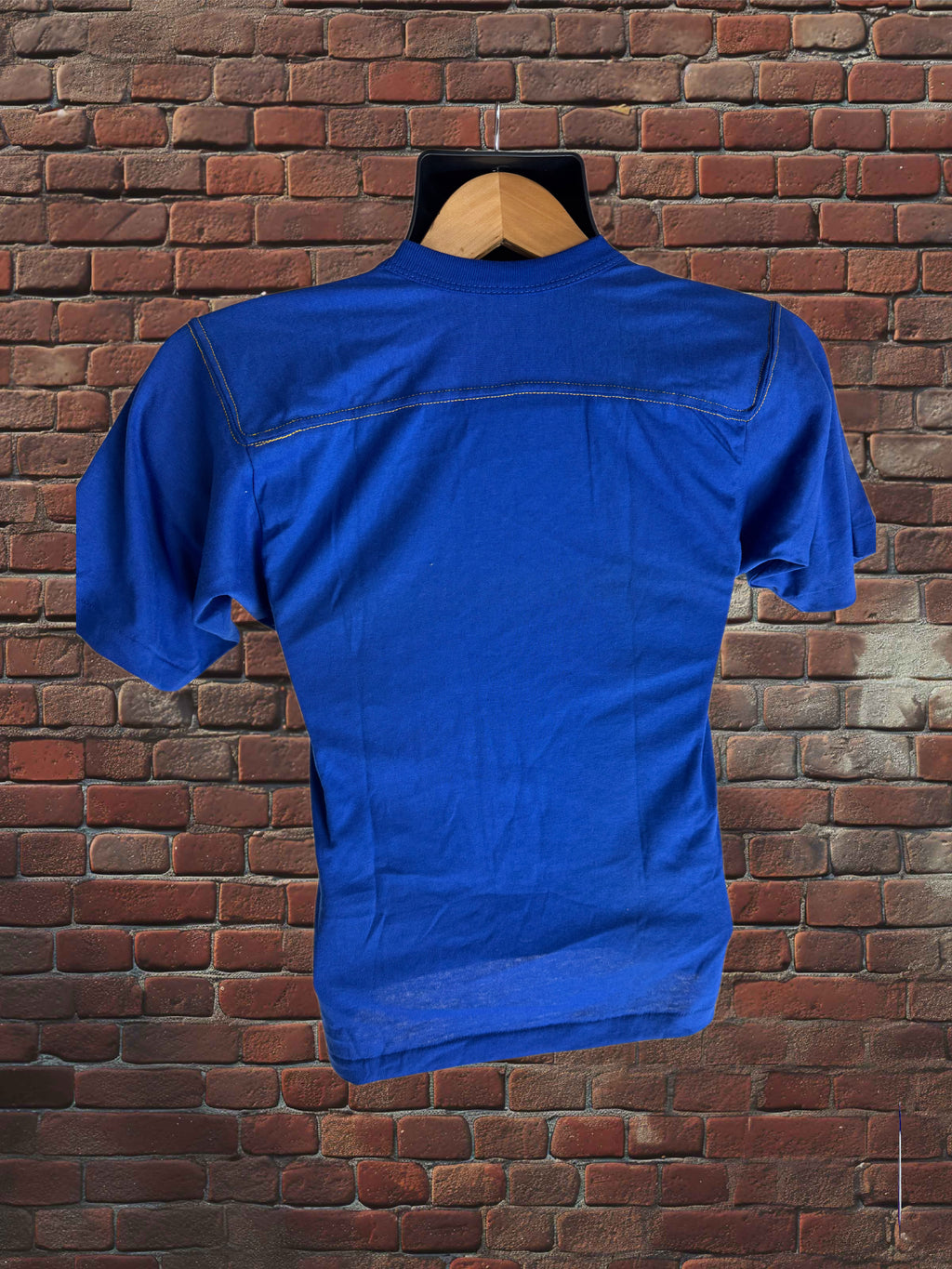 Vintage Russell Athletic XS Gold-Tag Streetwear T‑Shirt Deadstock NWOT Royal Blue-Gold