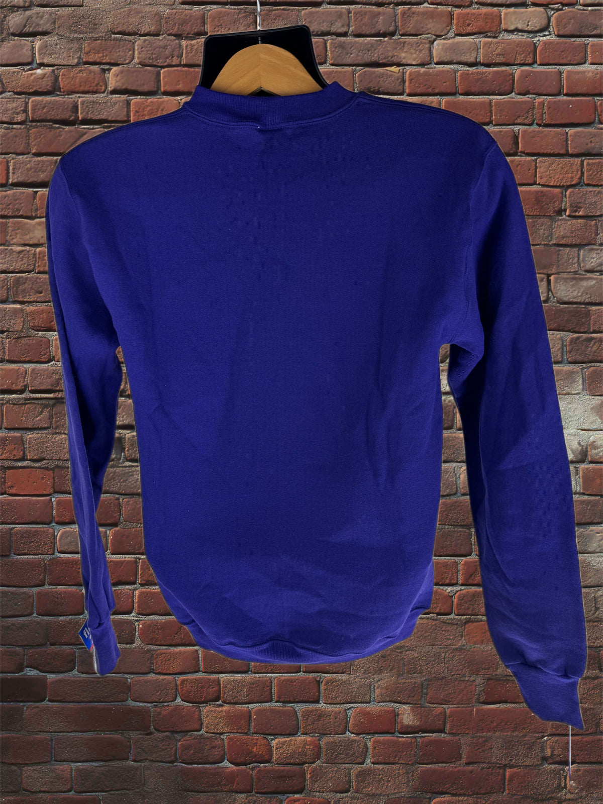 Vintage Deadstock Russell Athletic Purple Sweatshirt Small Blue-Tag 1980s