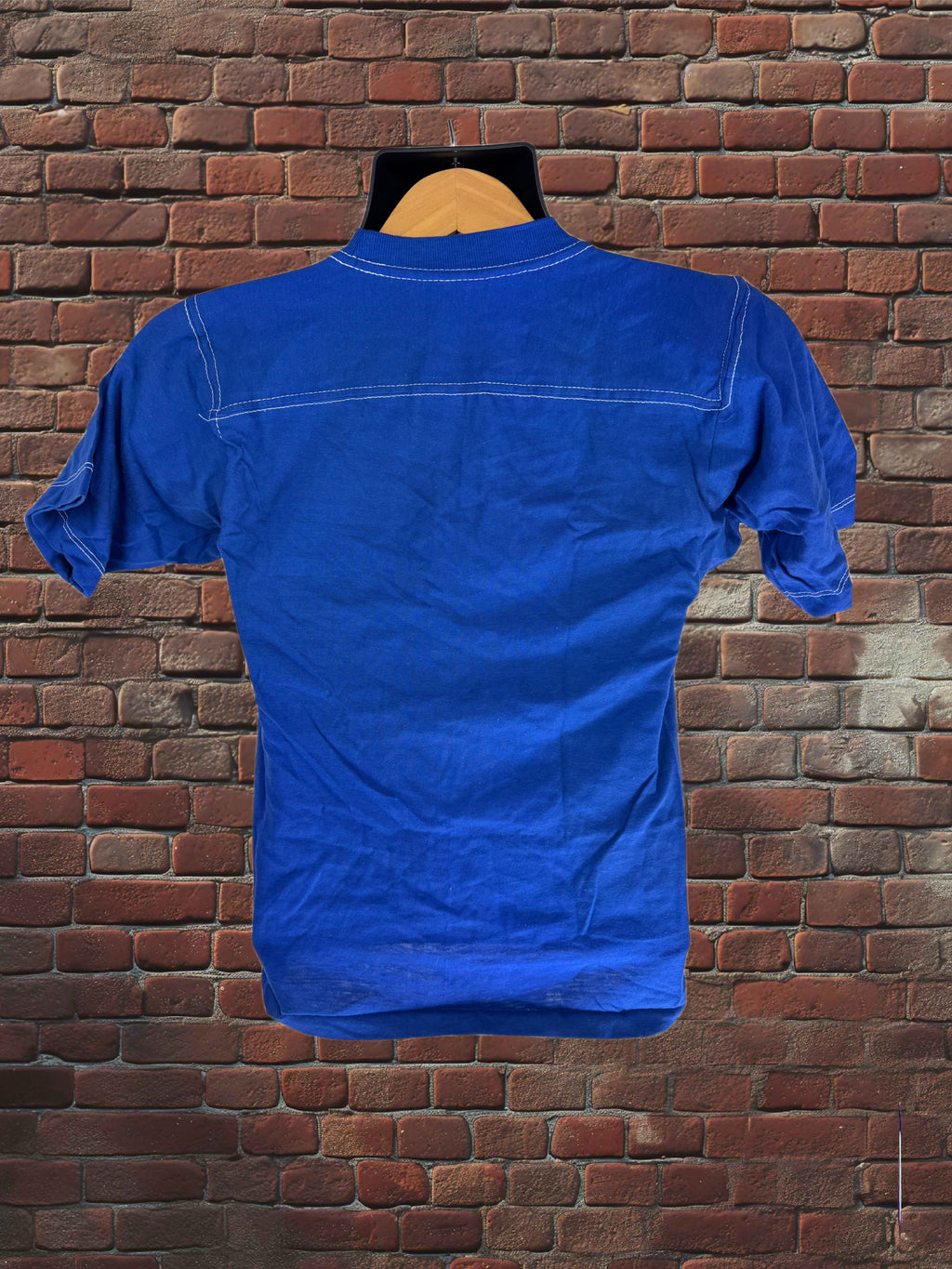 Vintage Russell Athletic XS Gold-Tag Streetwear T‑Shirt Deadstock NWOT Royal Blue-White