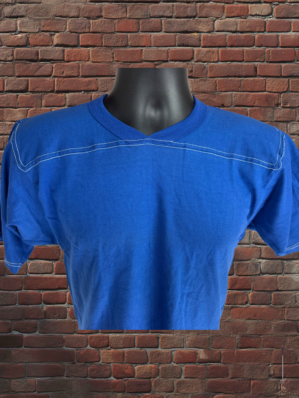 Vintage Russell Athletic Small Gold-Tag Streetwear T‑Shirt Deadstock NWOT Royal Blue-White