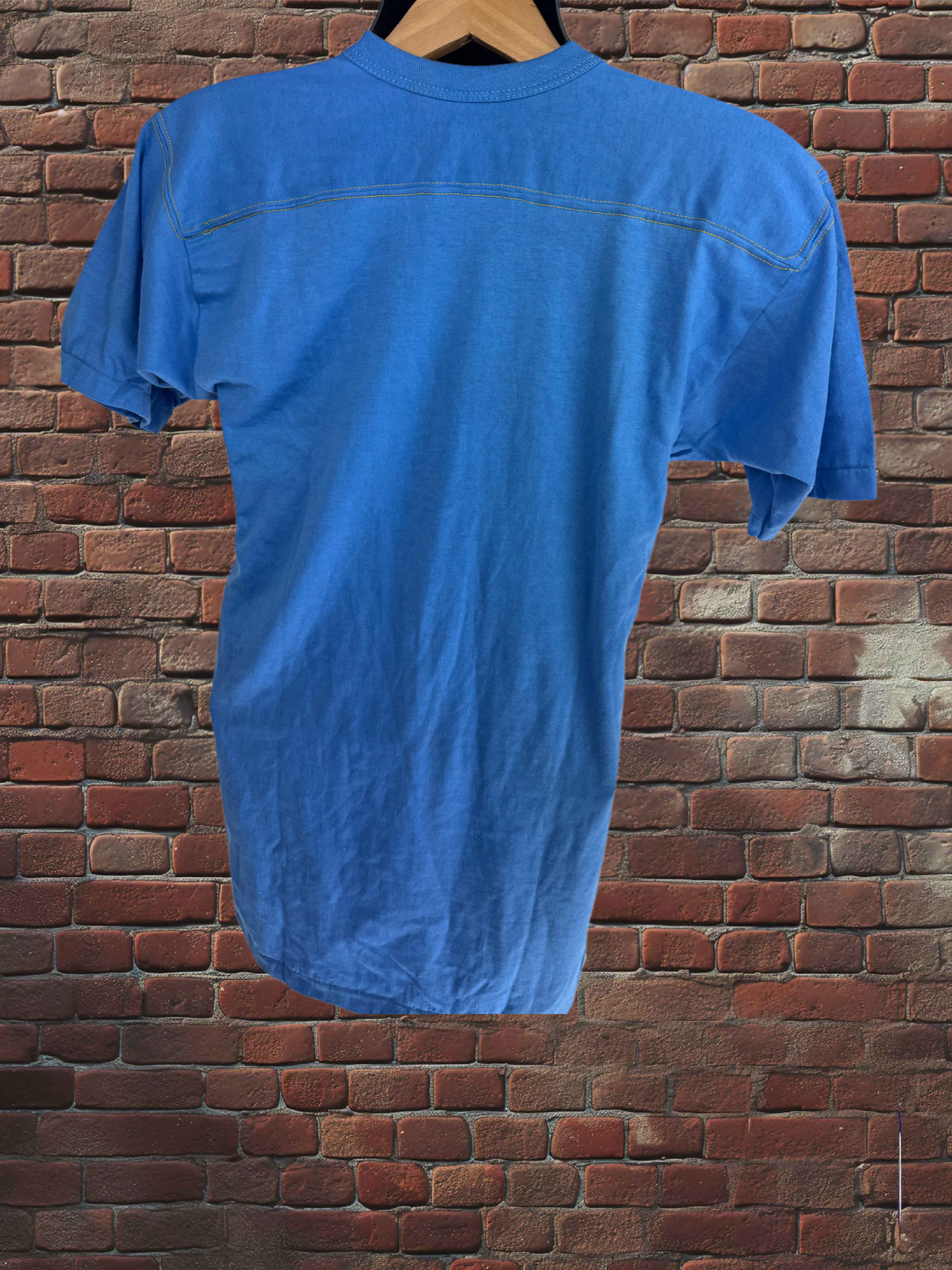 Vintage Russell Athletic Medium Gold-Tag Streetwear T‑Shirt Deadstock NWOT-Columbia Blue/Gold (Copy)