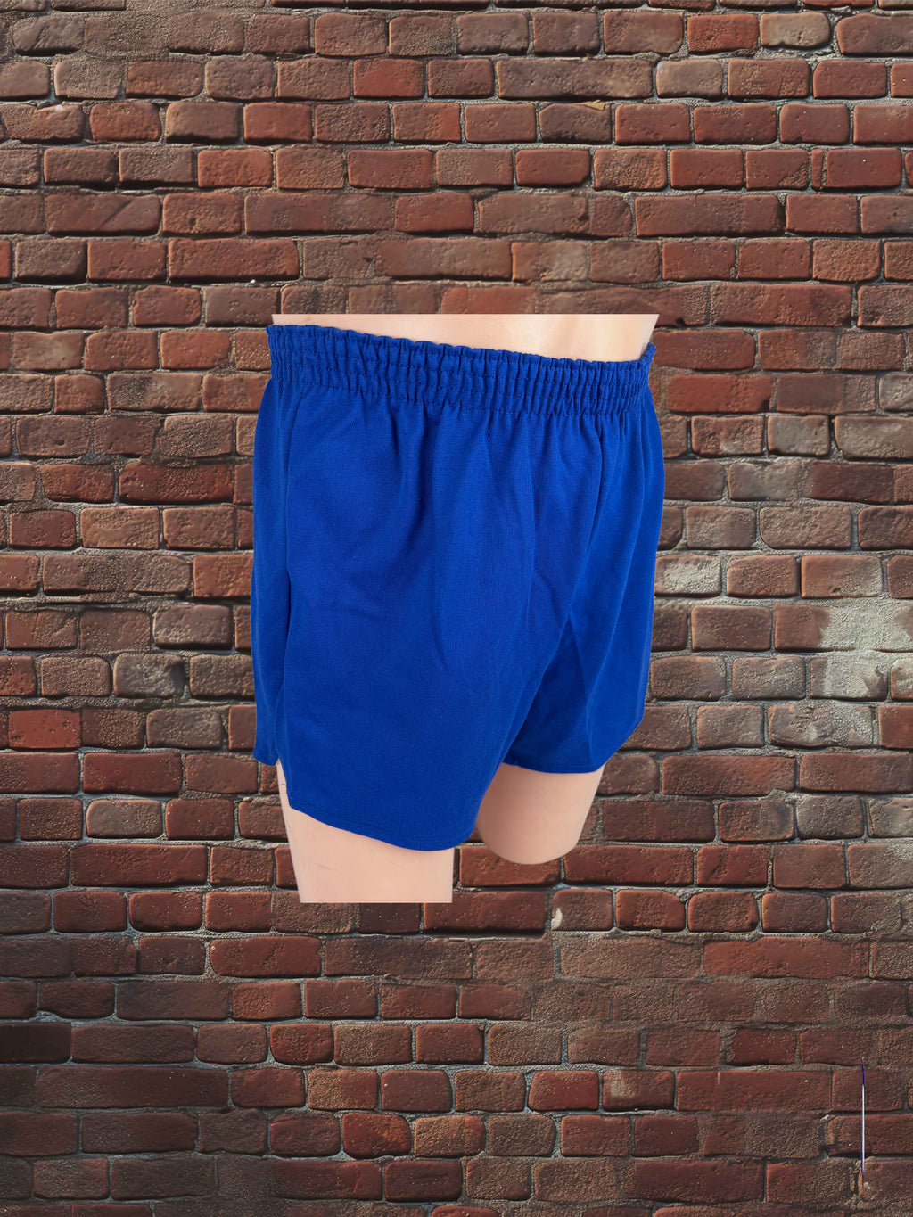 Drop Zero — Outfit 5 (XL) — Russell Gold‑Tag Tank Top + Russell Gym Shorts + Stirrup Socks