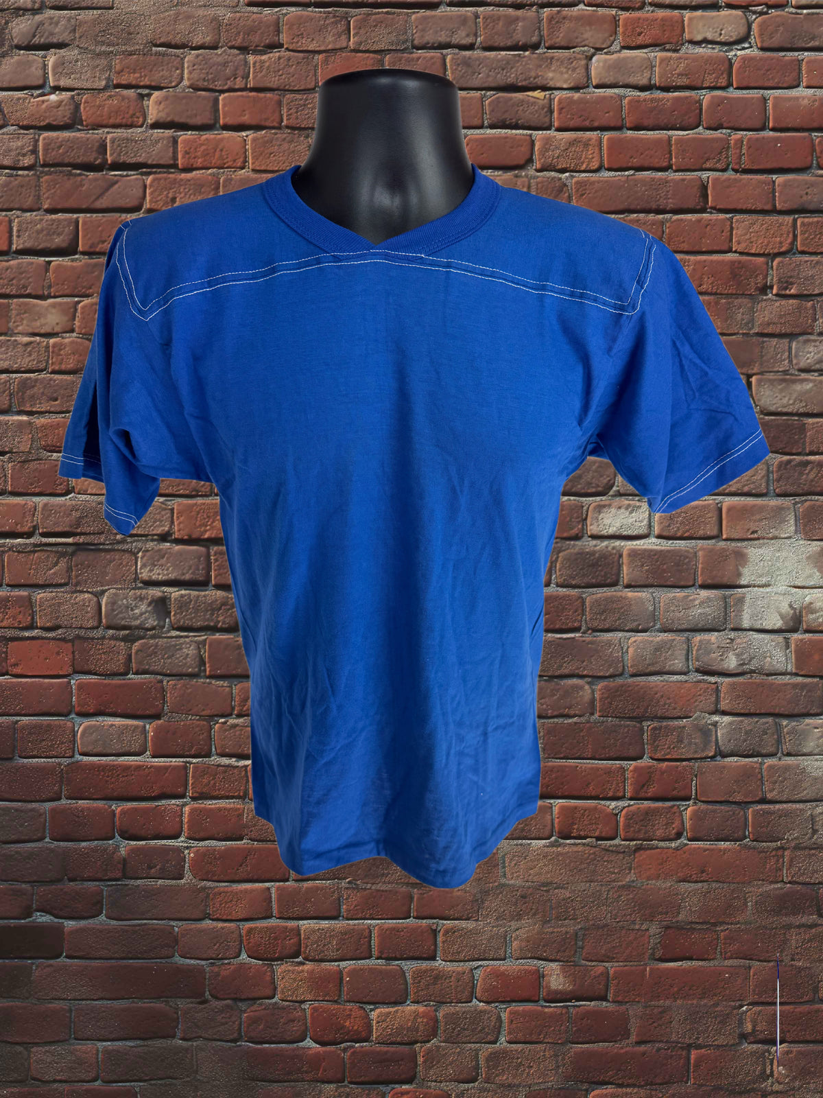Vintage Russell Athletic Small Gold-Tag Streetwear T‑Shirt Deadstock NWOT Royal Blue-White