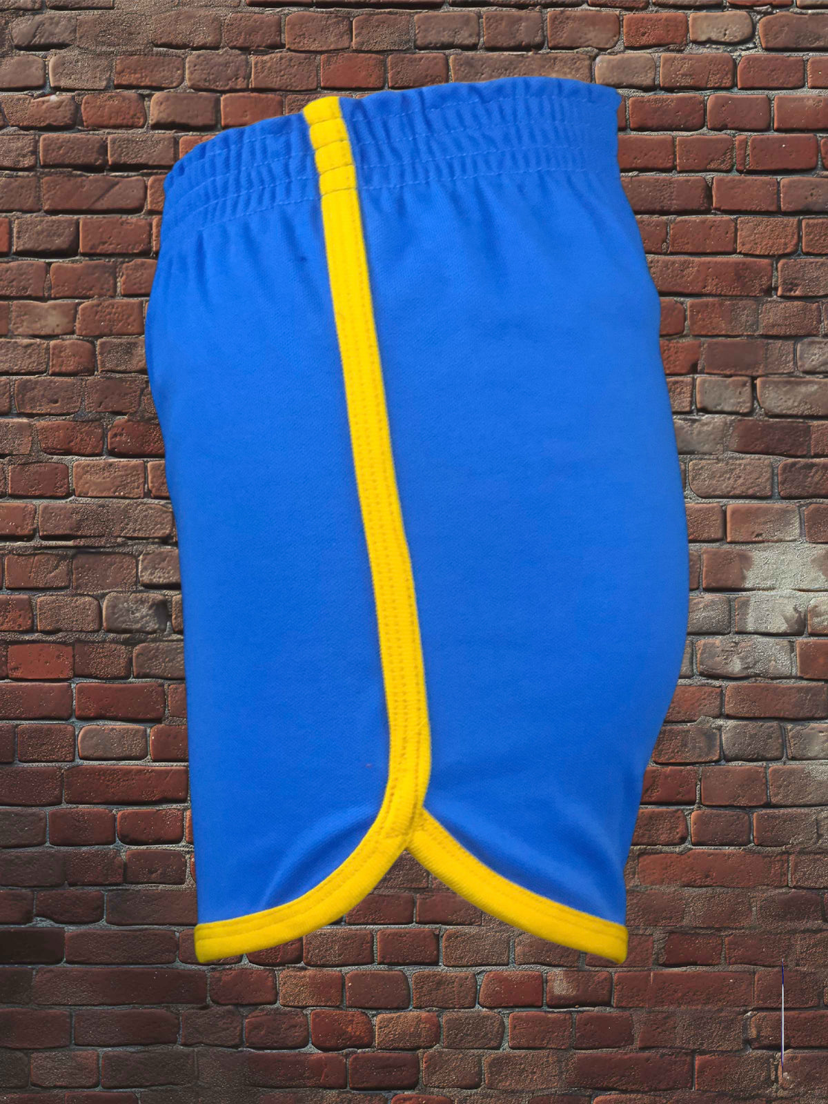 Vintage Russell Athletic XS Gym Shorts Columbia Blue/Gold Deadstock NWOT Gold Tag 70s