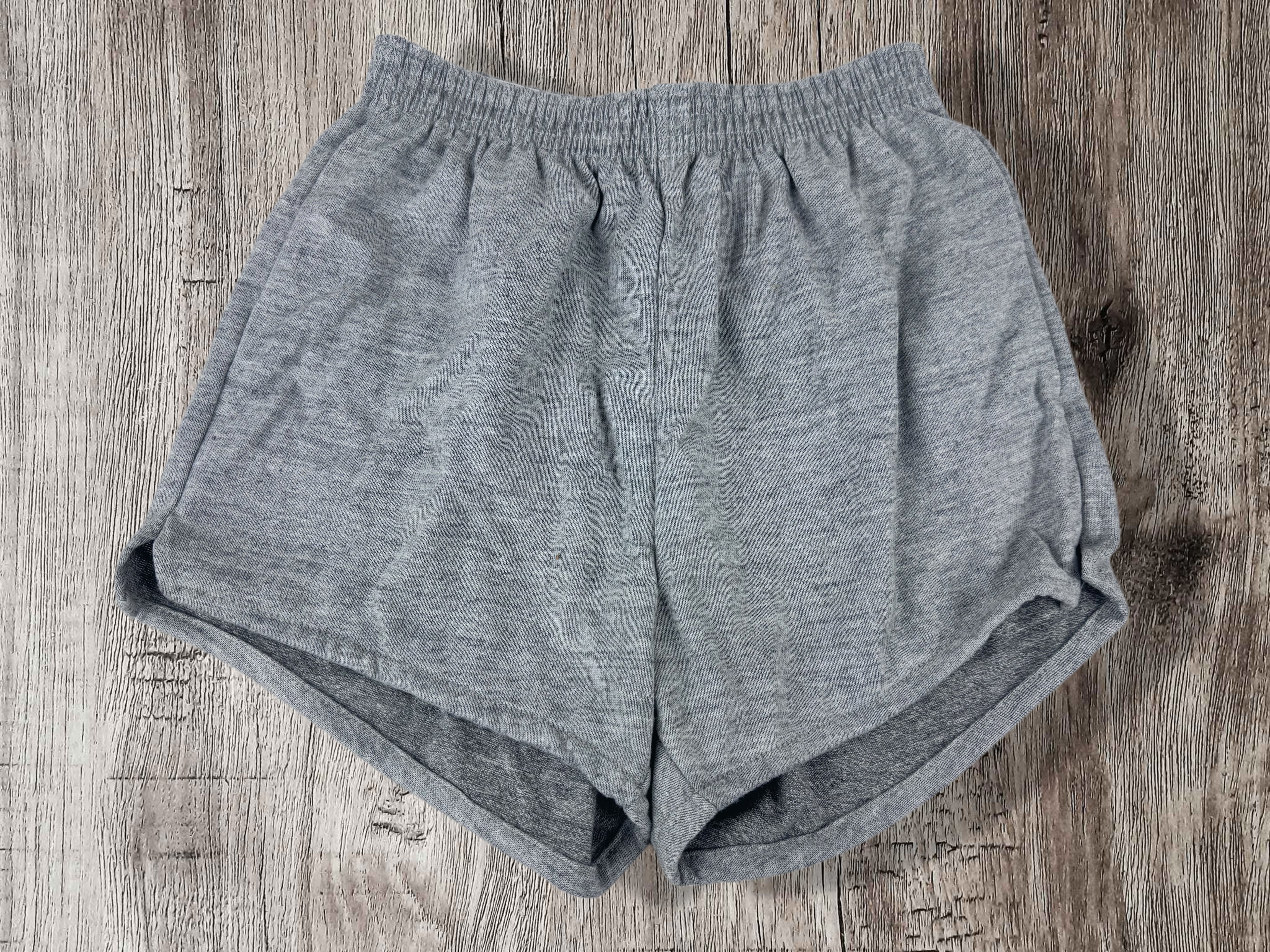 Vintage Russell Athletic Gym Shorts 80s Deadstock Gray Tri-Blend (XS)