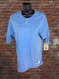 Vintage Russell Athletic Softball Jersey Columbia Blue Small NWT 1980s Blue Tag