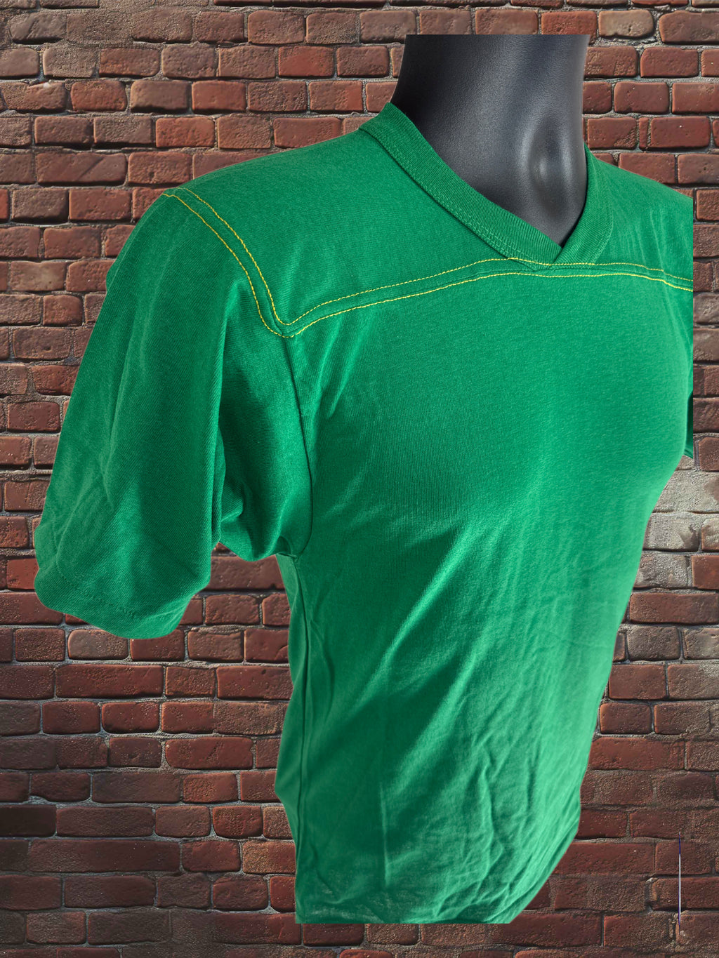 Vintage Russell Athletic XS Gold-Tag Streetwear T‑Shirt Deadstock NWOT Kelley Green White