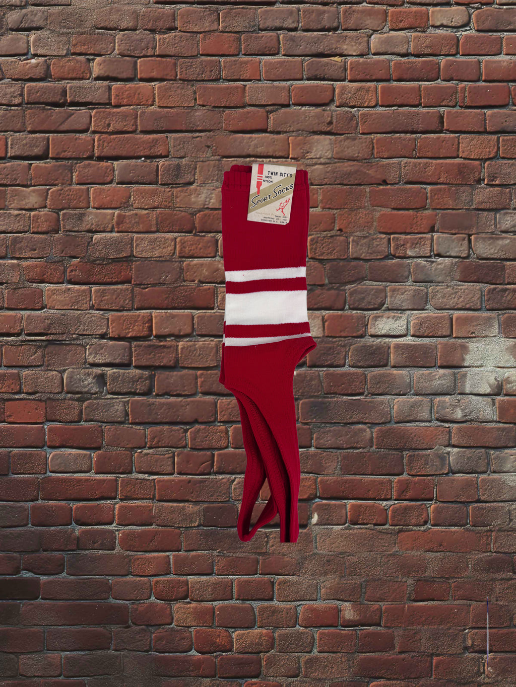 Drop Zero — Outfit 2 (Small) — Russell/Dodger Ringer Set — Red/White/Rainbow