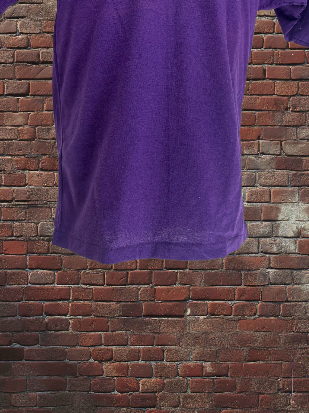 Vintage Russell Athletic Small Gold-Tag Streetwear T‑Shirt Deadstock NWOT Purple White