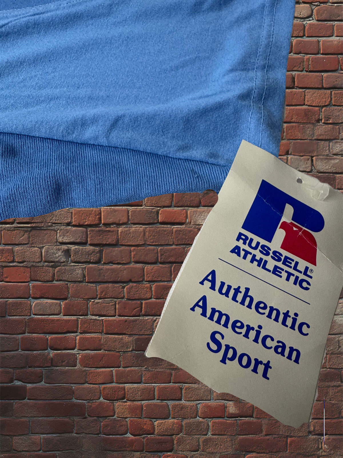 Vintage Russell Athletic Softball Jersey Columbia Blue Small NWT 1980s Blue Tag