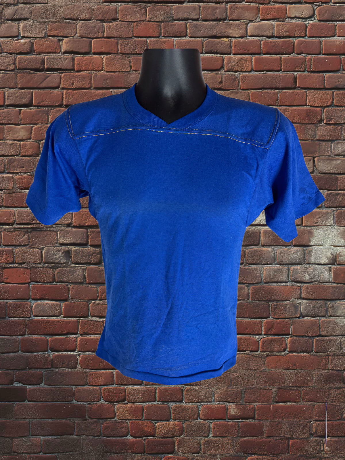 Vintage Russell Athletic XS Gold-Tag Streetwear T‑Shirt Deadstock NWOT Royal Blue-Gold