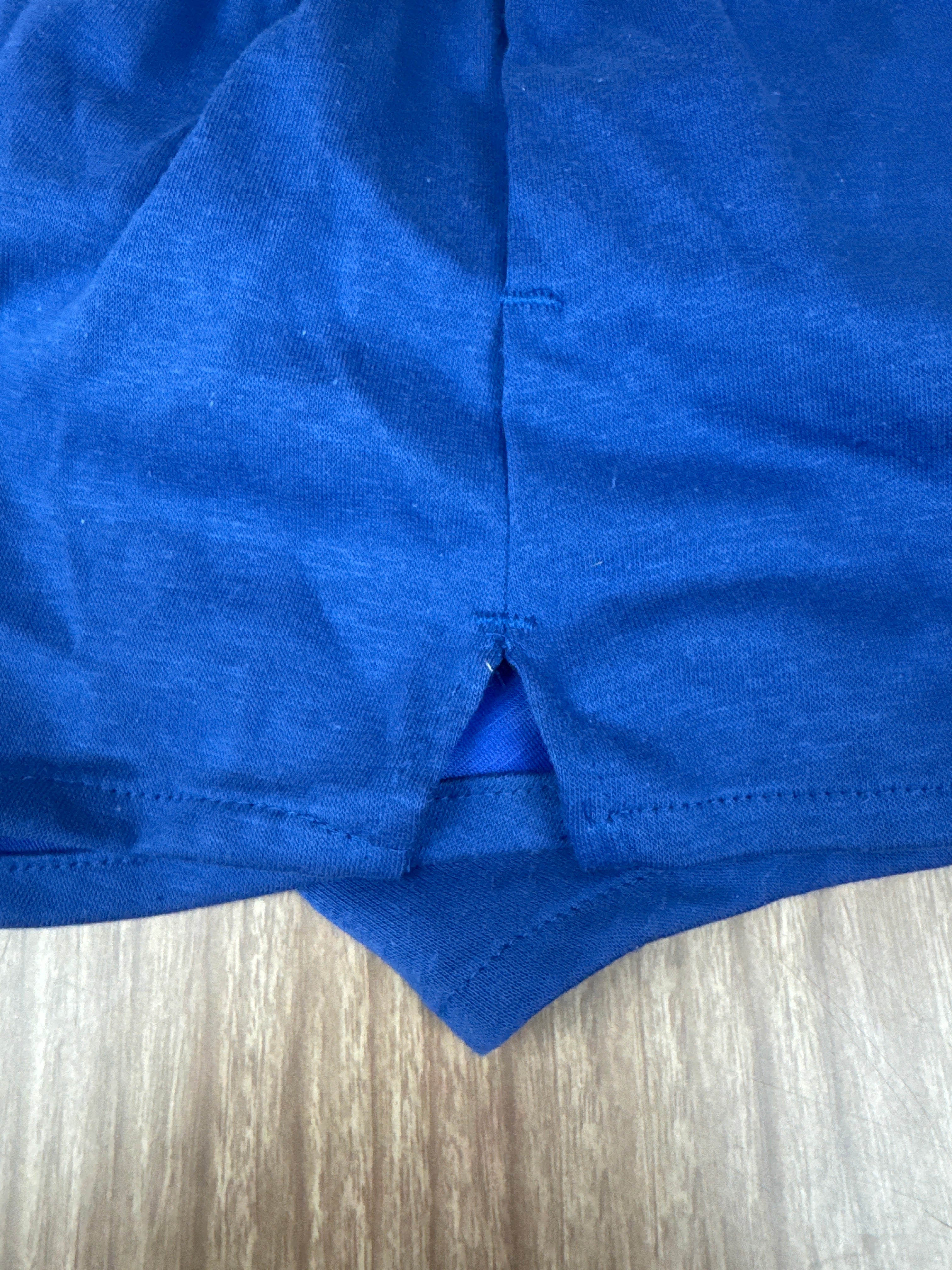 Vintage Dodger “Pockets” Gym Shorts NWT 80s Deadstock Blue (Medium)