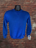 Vintage Deadstock Russell Athletic Royal Blue Youth Large Sweatshirt 1980s