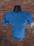 Vintage Russell Athletic XS Gold-Tag Streetwear T‑Shirt Deadstock NWOT-Columbia Blue/Gold