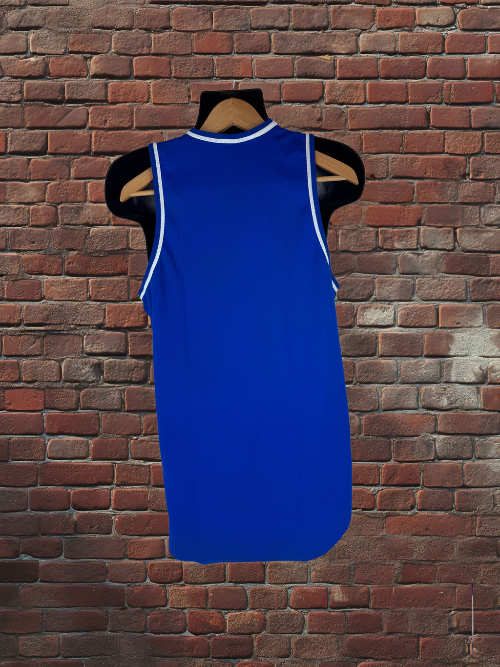 Drop Zero — Outfit 5 (XL) — Russell Gold‑Tag Tank Top + Russell Gym Shorts + Stirrup Socks