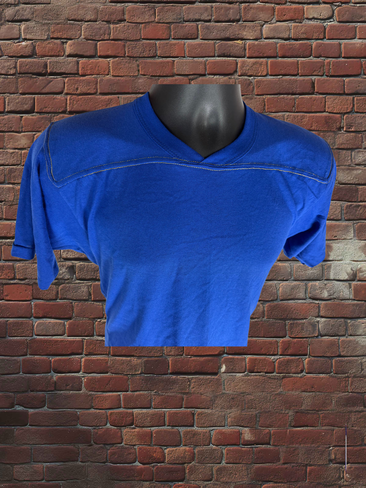 Vintage Russell Athletic Small Gold-Tag Streetwear T‑Shirt Deadstock NWOT Royal Blue-Gold