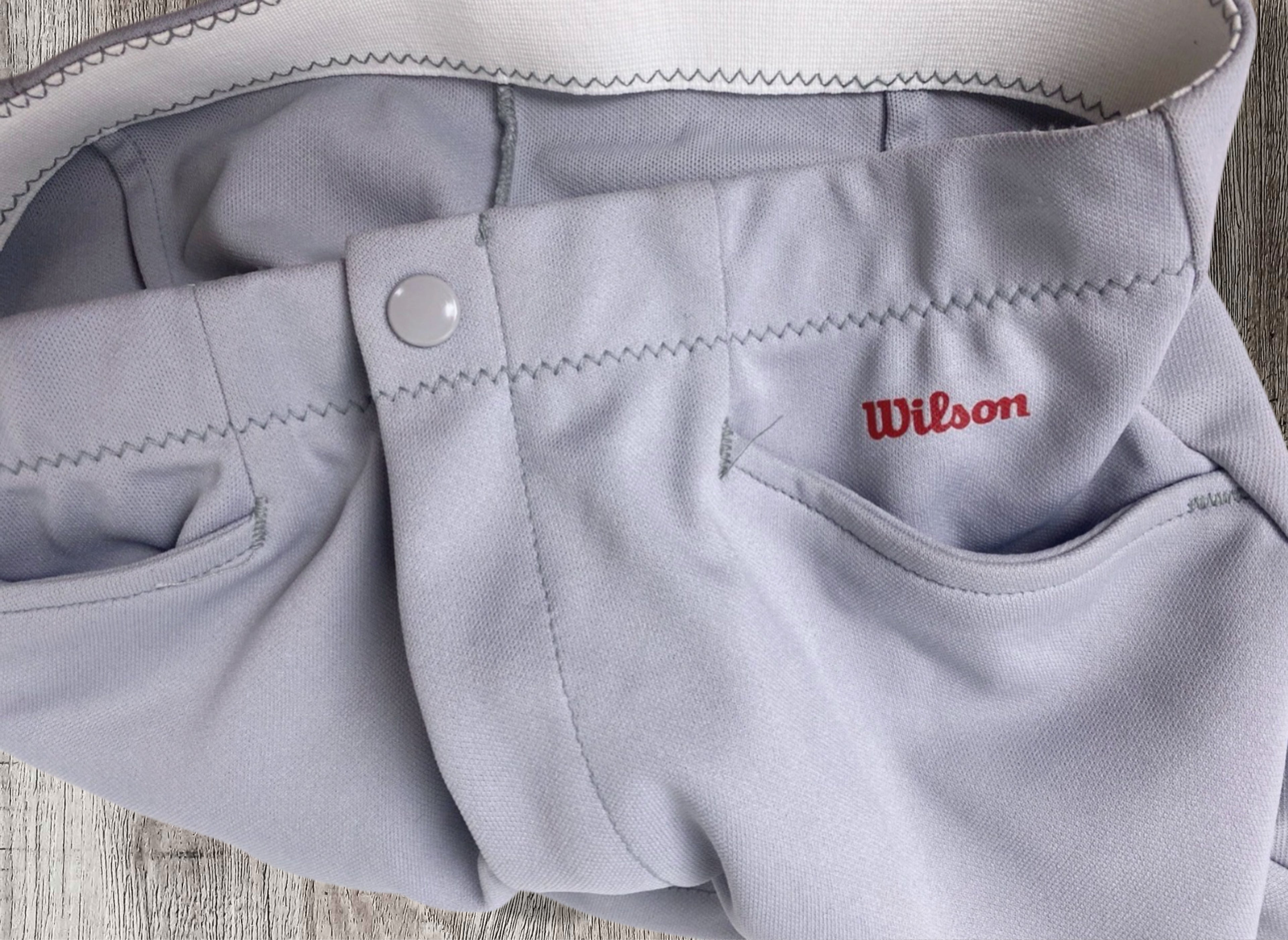 Vintage Wilson Women's Tennis Shorts NWT 80s Deadstock Gray (XL 34-36)