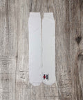 Vintage Wigwam 660 Tube Socks Deadstock Knee High White Made in USA