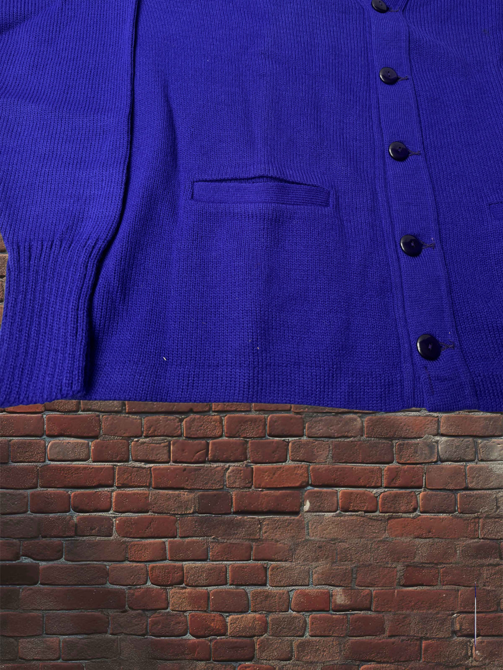 Vintage Bristol Products Official Award Sweater — Purple, Size 48, NOS Deadstock