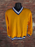 Vintage Russell Athletic Gold Tag Varsity Sweatshirt – Gold/Royal Blue, Medium