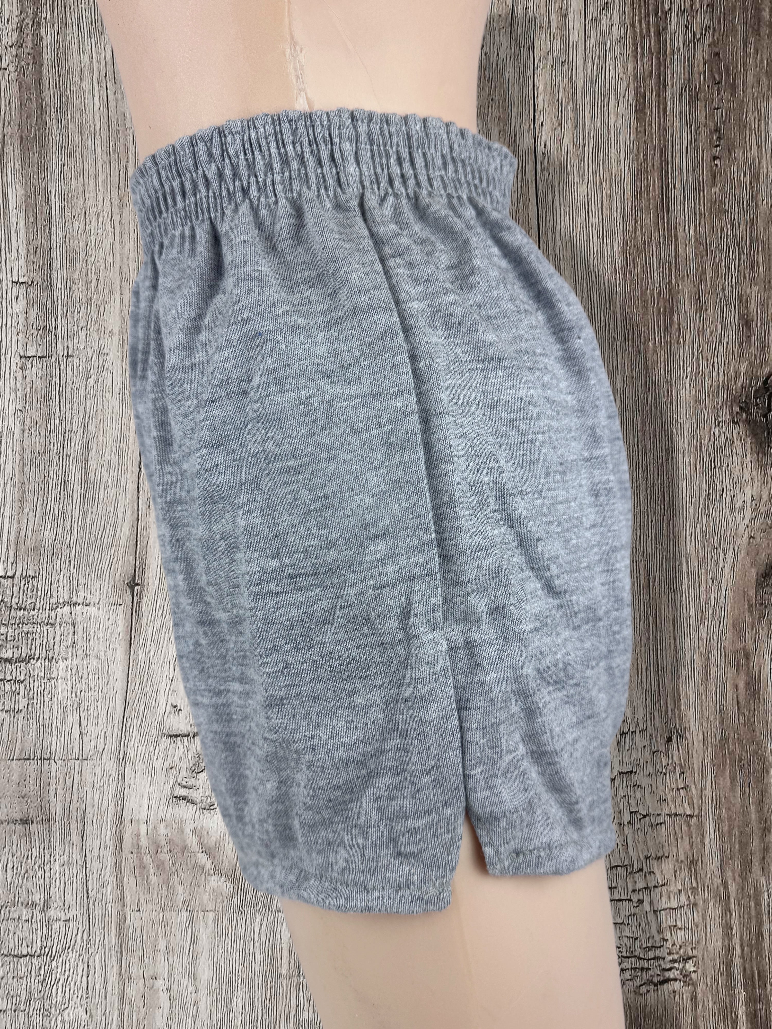 Vintage Russell Athletic Gym Shorts 80s Deadstock Gray Tri-Blend (XS)