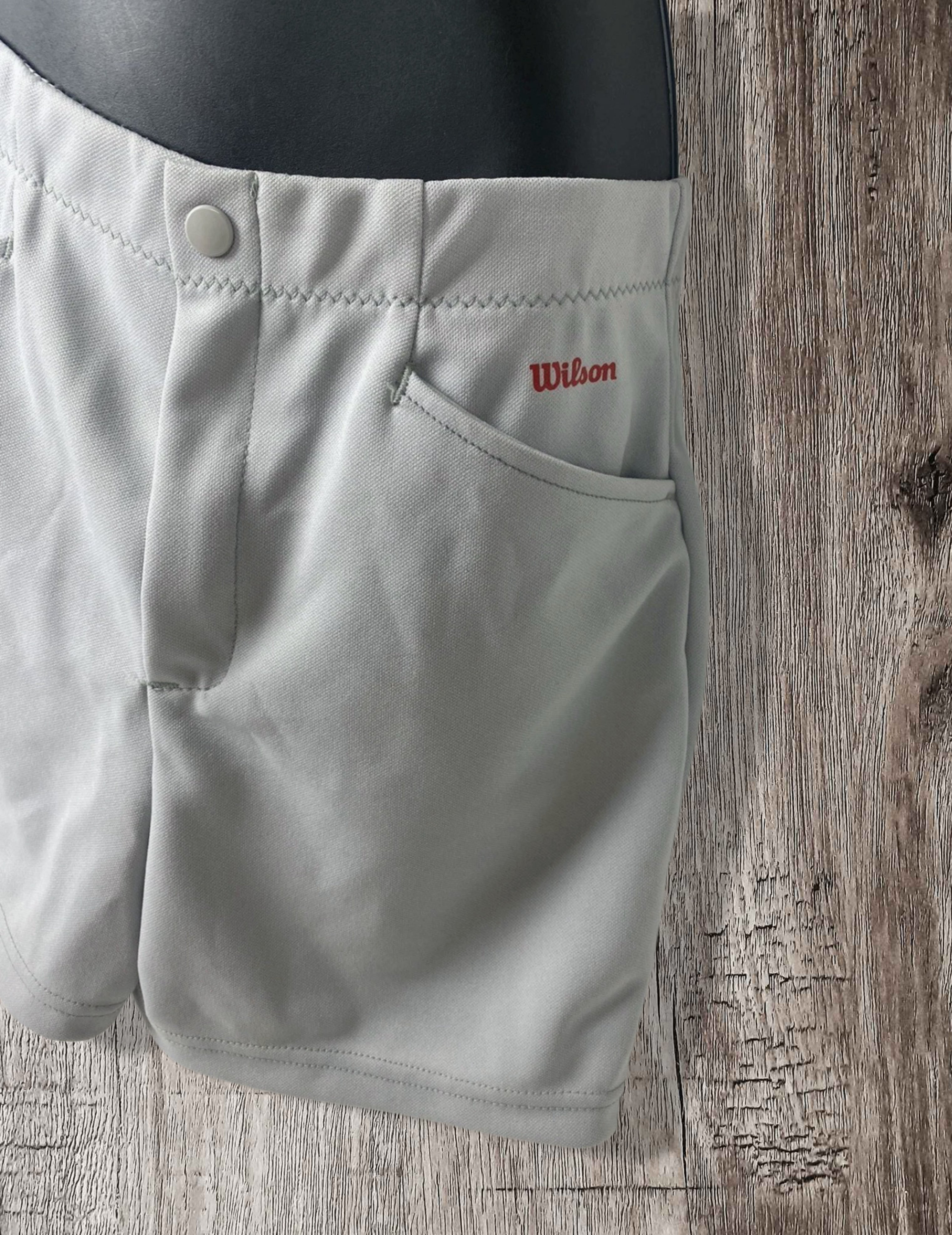 Vintage Wilson Women's Tennis Shorts NWT 80s Deadstock Gray (XL 34-36)