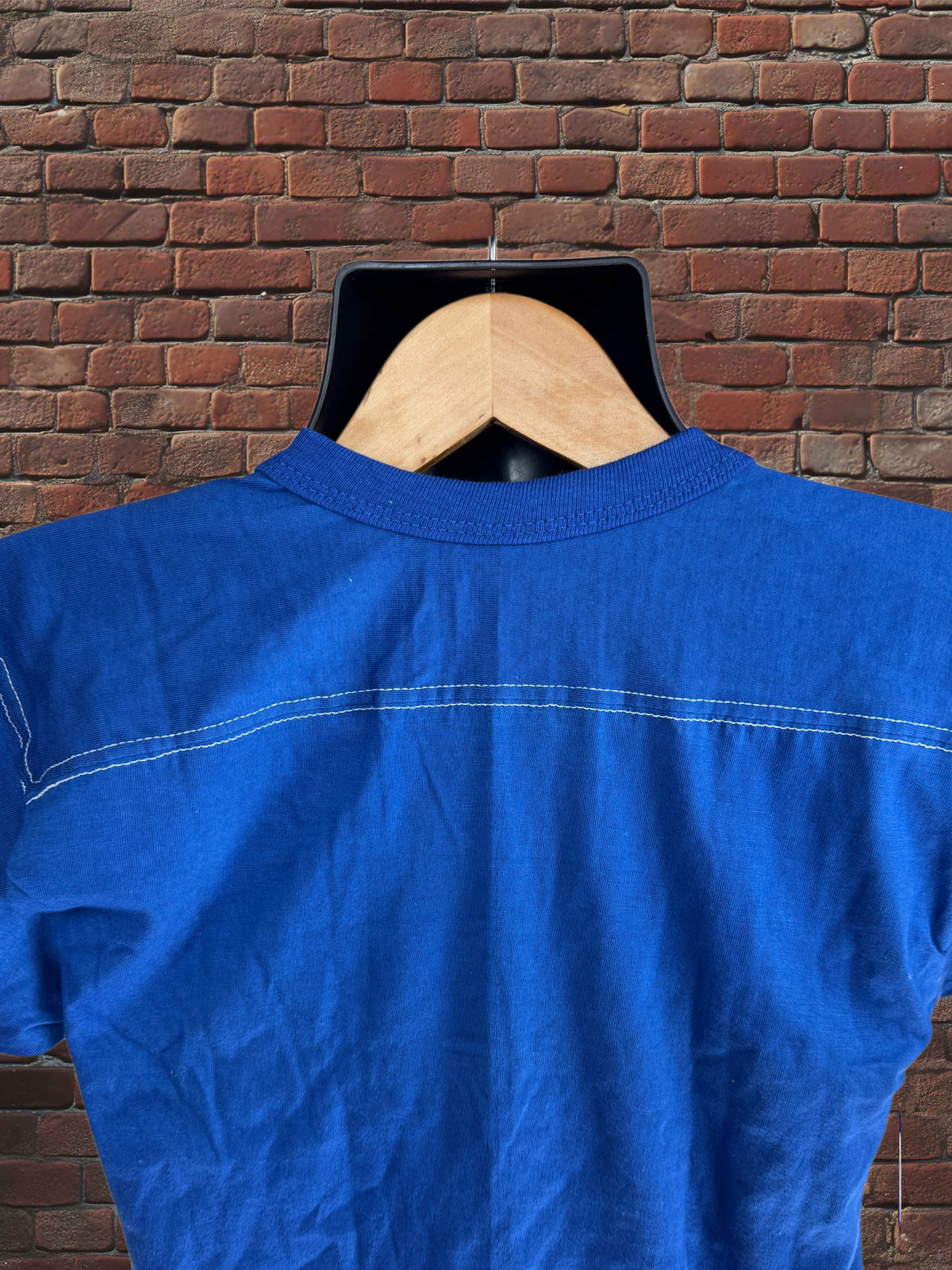 Vintage Russell Athletic Small Gold-Tag Streetwear T‑Shirt Deadstock NWOT Royal Blue-White