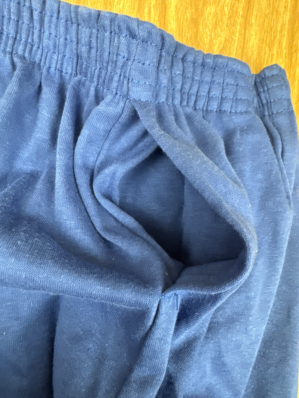 Vintage Dodger “Pockets” Gym Shorts NWT 80s Deadstock Blue (Medium)