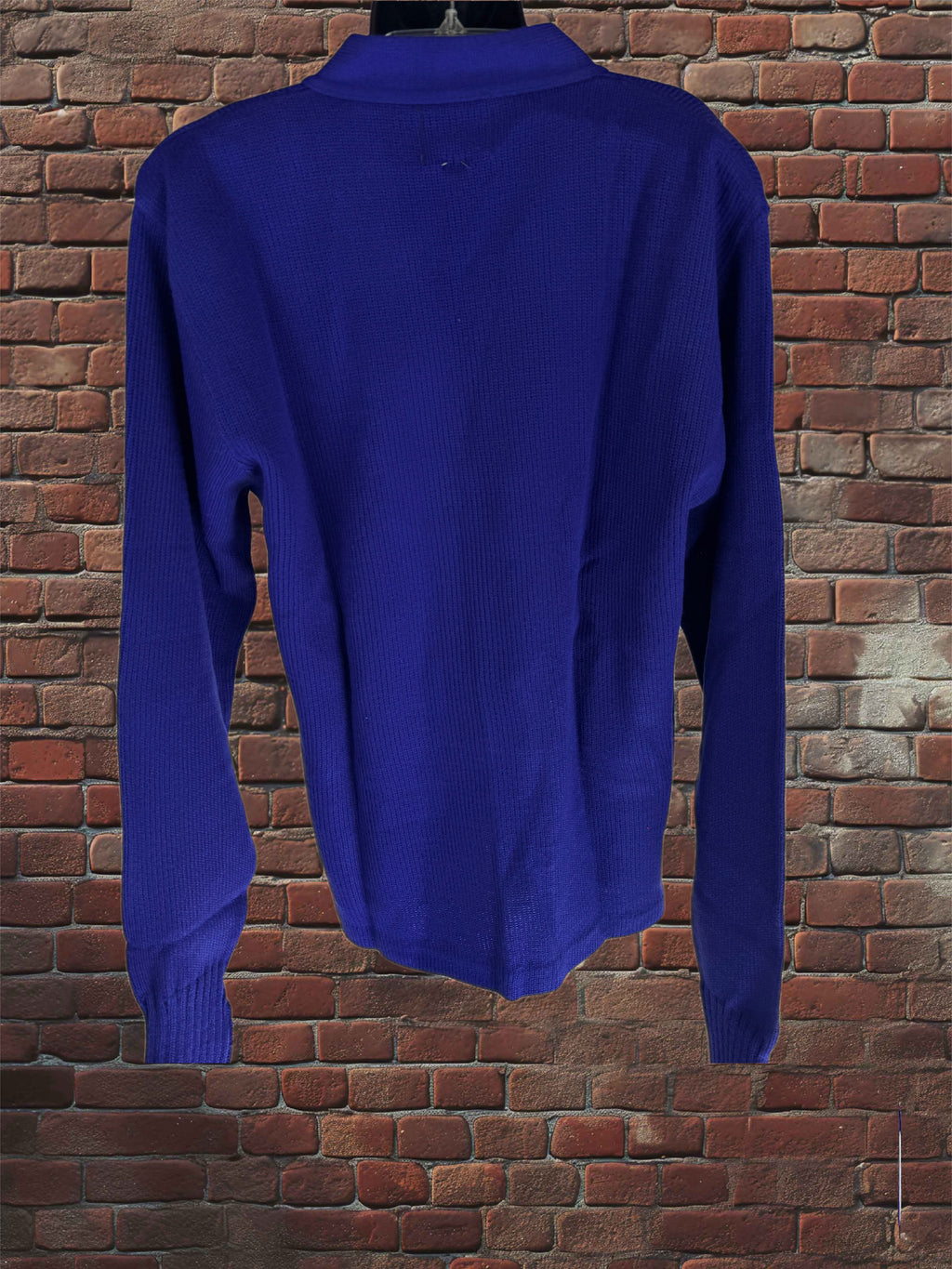 Vintage Bristol Products Official Award Sweater — Purple, Size 48, NOS Deadstock