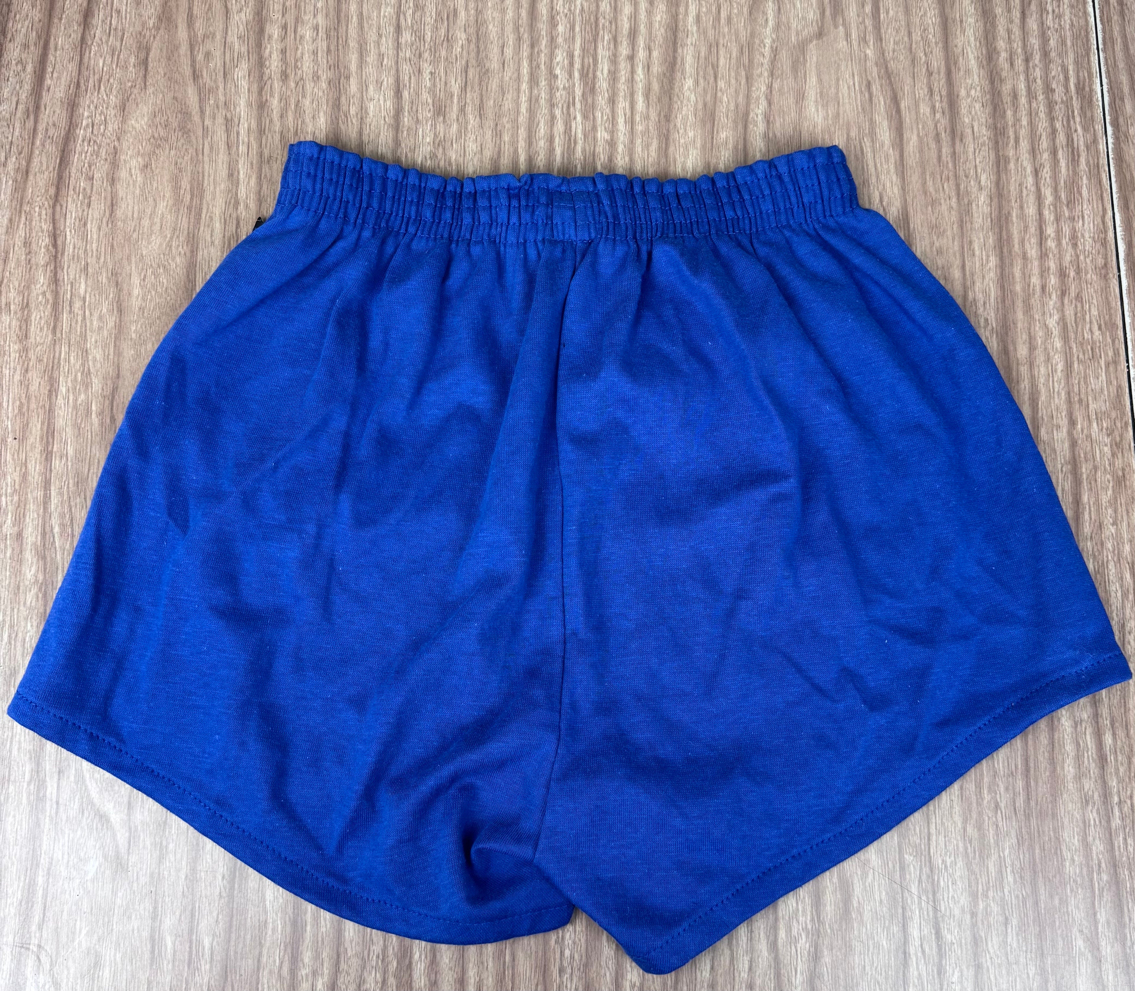 Vintage Dodger “Pockets” Gym Shorts NWT 80s Deadstock Blue (Medium)