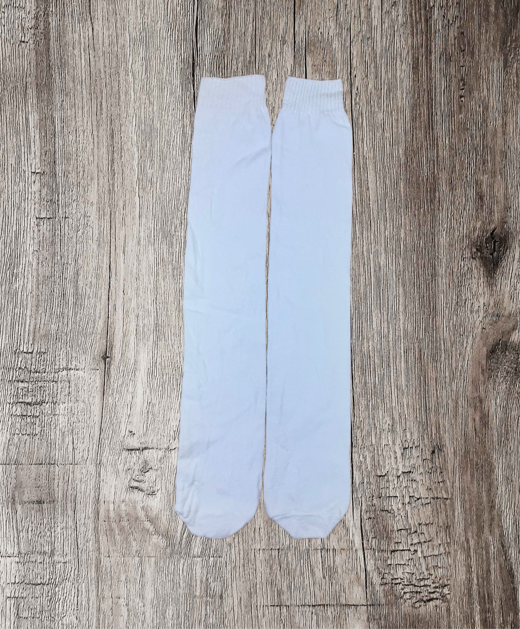 Vintage Wigwam 660 Tube Socks Deadstock Knee High White Made in USA