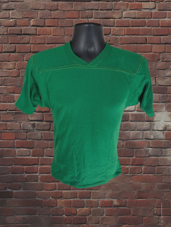 Vintage Russell Athletic XS Gold-Tag Streetwear T‑Shirt Deadstock NWOT Kelley Green White